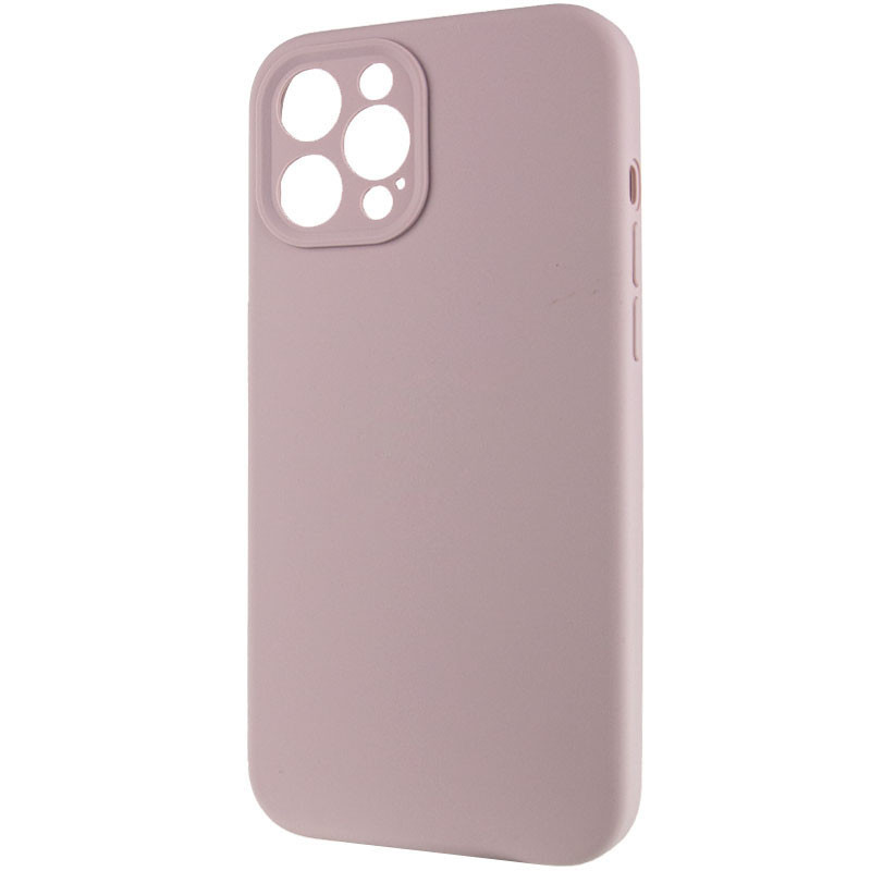 Фото Чохол Silicone Case Full Camera Protective (AA) NO LOGO на Apple iPhone 12 Pro Max (6.7") (Сірий / Lavender) в маназині vchehle.ua