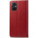 Фото Кожаный чехол-книжка GETMAN Gallant (PU) для Xiaomi Poco M5 (Красный) на vchehle.ua