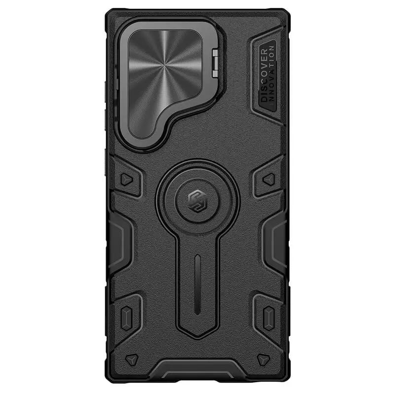 TPU+PC чохол Nillkin CamShield Armor Prop на Samsung Galaxy S25 Ultra (Black)