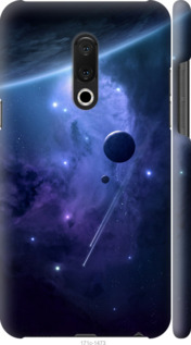 

Чехол Планеты в синем космосе для Meizu 15 Plus 1022745