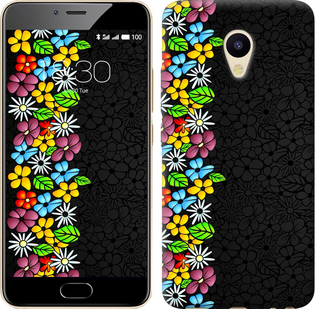 

Чохол квітковий орнамент на Meizu M5 102324