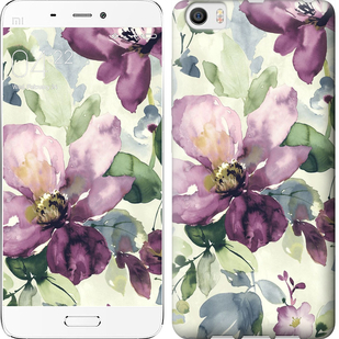 

Чохол Квіти аквареллю для Xiaomi MI5 296779