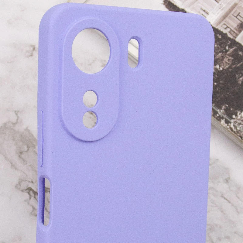 Купить Чехол Silicone Cover Lakshmi Full Camera (AA) with logo для Xiaomi Redmi 13C / Poco C65 (Сиреневый / Dasheen) на vchehle.ua