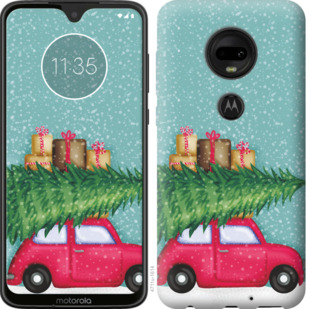 

Чехол Машина с подарками для Motorola Moto G7 867789