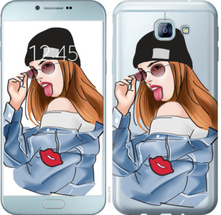 

Чохол Дівчина v3 на Samsung Galaxy A8 (2016) A810 842733