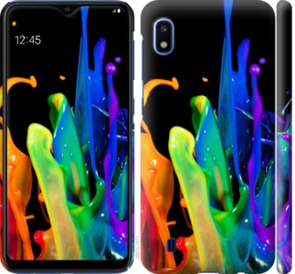 

Чохол бризки фарби на Samsung Galaxy A10 2019 A105F 711440