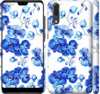 

Чохол Блакитні орхідеї на Huawei P20 725236