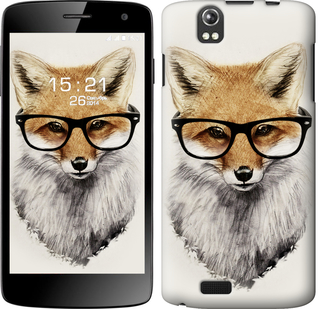 

Чехол Лис в очках для Fly IQ4503 634653