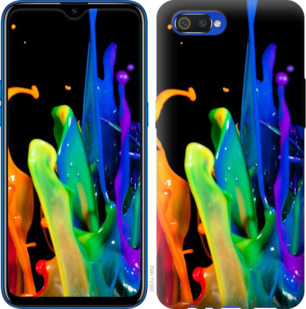 

Чохол бризки фарби на Realme C2 920904