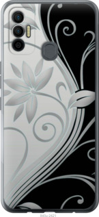 

Чохол Квіти на чорно-білому фоні на Tecno Spark 7 KF6n 1575686