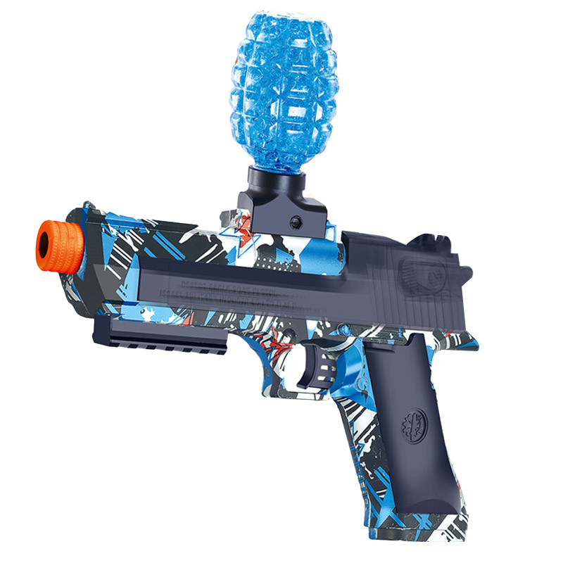 Пістолет на гідрогелевих кульках (орбізах) Power Desert Eagle (Blue Metallic)