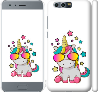 

Чехол Единорог в очках для Huawei Honor 9 911897