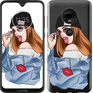 

Чохол Дівчина v3 для Motorola Moto G7 843216