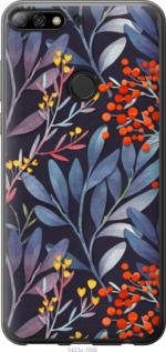 

Чохол Этнос природа листья для Huawei Y7 Prime (2018) 1407091