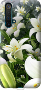 Чехол Белые лилии для Realme X50