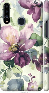 

Чохол Квіти аквареллю на Samsung Galaxy A20s A207F 791601