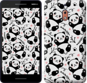 Чехол Панды для Nokia 2.1