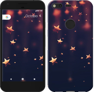 

Чехол Падающие звезды для Google Pixel 646322