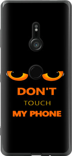 Чохол Don't touch the phone на Sony Xperia XZ3 H9436