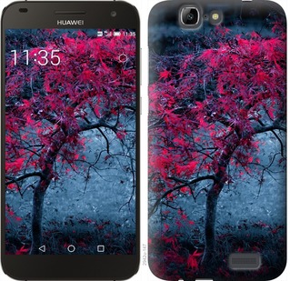 

Чехол Дерево с яркими листьями для Huawei Ascend G7 736555
