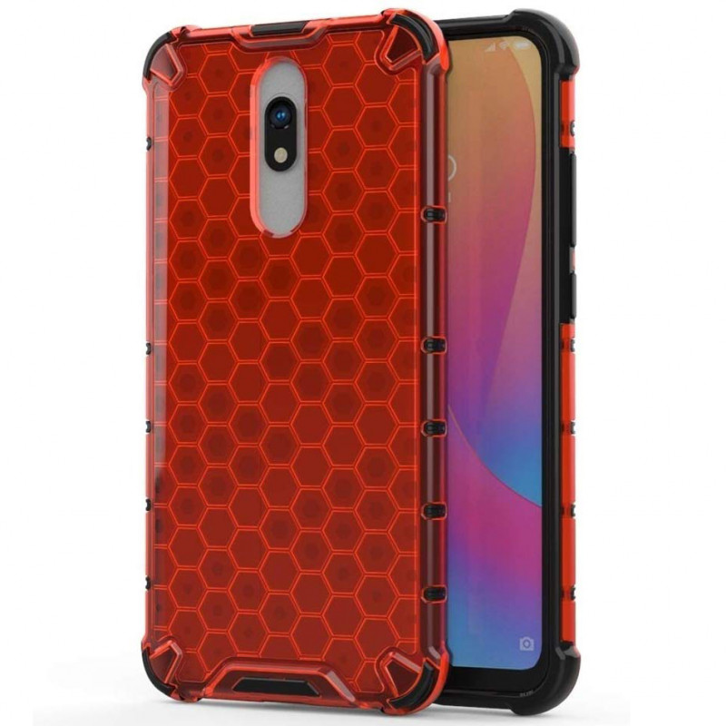 Ударостійкий чохол Honeycomb на Xiaomi Redmi 8 / 8a (Червоний)