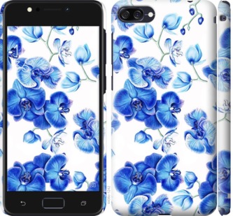

Чехол Голубые орхидеи для Asus ZenFone 4 Max ZC554KL 725350