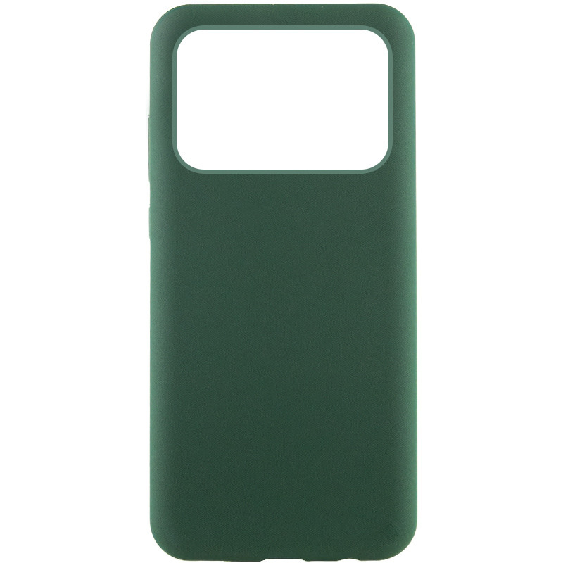 Чохол Silicone Cover Lakshmi (AAA) на Xiaomi Poco X6 Pro (Зелений / Cyprus Green)