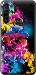 

Чехол Абстрактные цветы для Motorola G8 Power 1634252