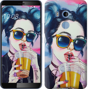 

Чехол Арт-девушка в очках для HTC U11 Plus 626568