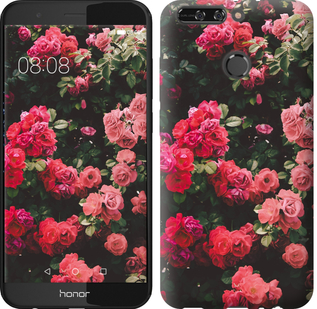 

Чехол Куст с розами для Huawei Honor 8 Pro 639424