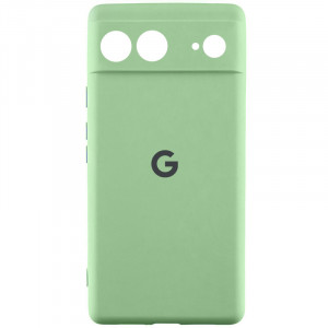 Чехол Silicone Cover Lakshmi Full Camera (AAA) with Logo для Google Pixel 7