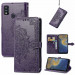 Кожаный чехол-книжка Art Case с визитницей для ZTE Blade A51 (Фиолетовый) в магазине vchehle.ua