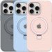 Чехол Silicone Case Full Protective with Ring для Apple iPhone 15 Pro Max (6.7")