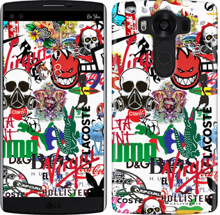 

Чехол Many different logos для LG V10 H962 637990