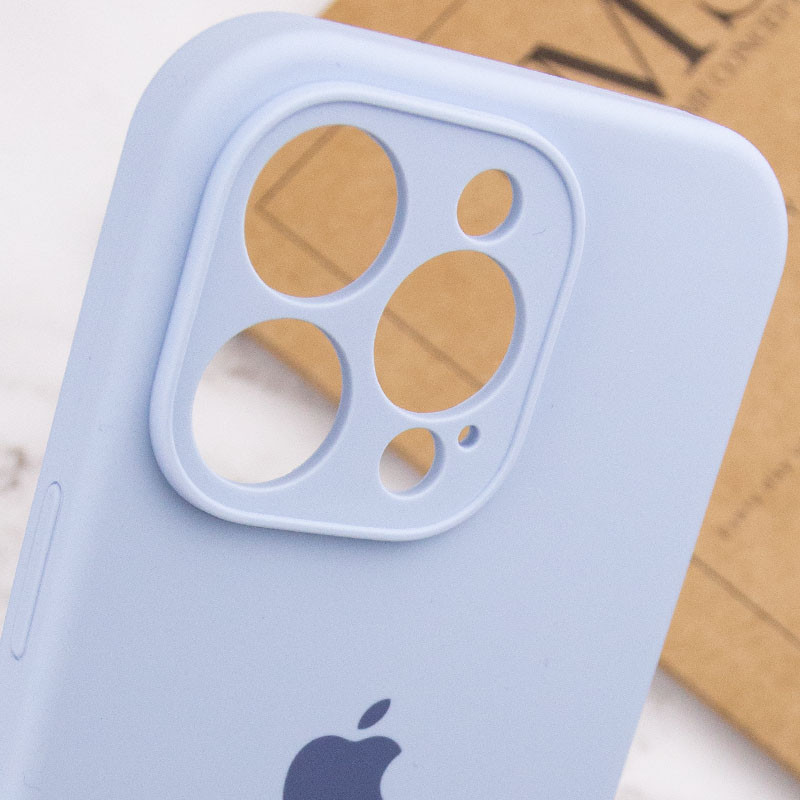 Заказать Чехол Silicone Case Full Camera Protective (AA) для Apple iPhone 14 Pro Max (6.7") (Голубой / Lilac Blue) на vchehle.ua