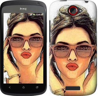 

Чехол Девушка_арт для HTC One S z560e 111071