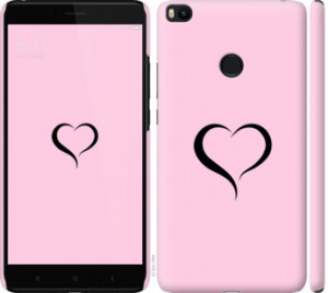 Чехол Сердце 1 для Xiaomi Mi Max 2
