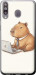 Чехол Funny Capybara CEO Working для Samsung Galaxy M30