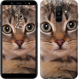 

Чохол Смугастий котик на Samsung Galaxy A6 Plus 2018 655404