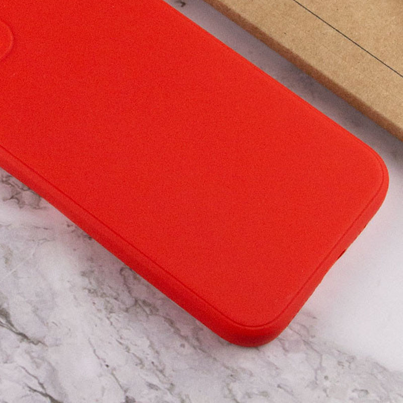 Фото Силіконовий чохол Candy Full Camera на Apple iPhone 12 (6.1") (Червоний / Red) в маназині vchehle.ua