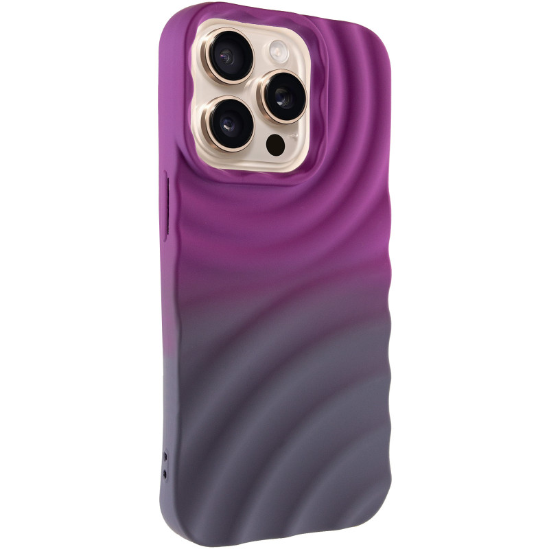 Чохол TPU ColorWave на Apple iPhone 15 Pro Max (6.7") (Purple / Gray)