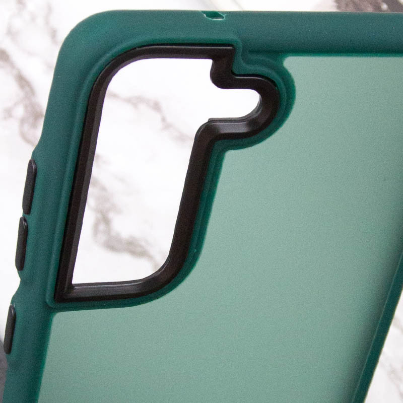 Купити Чохол TPU+PC Lyon Frosted на Samsung Galaxy S22 (Green) на vchehle.ua