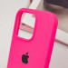 Чехол Silicone Case Full Protective (AA) для Apple iPhone 14 Pro (6.1") (Розовый / Barbie pink) в магазине vchehle.ua