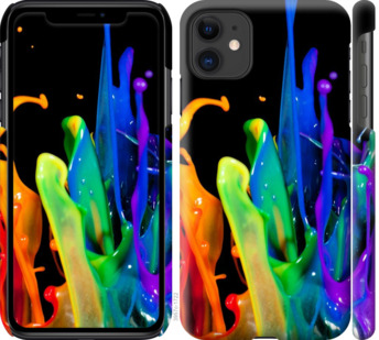 

Чехол брызги краски для iPhone 11 780546