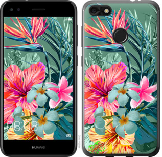 

Чехол Тропические цветы v1 для Huawei Nova Lite 2017 845190