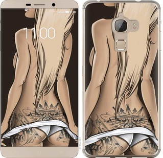 

Чехол Девушка с татуировкой для Huawei Mate S 702513