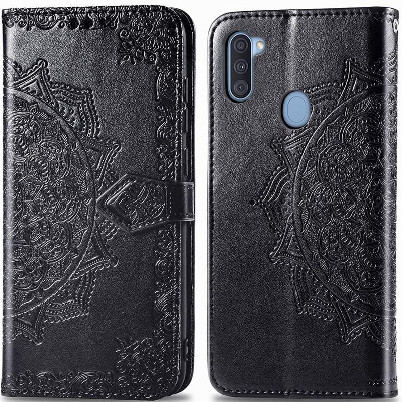 

Шкіряний чохол (книжка) Art Case з візитницею для Samsung Galaxy A11 (Чорний) 925695