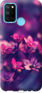 Чехол Пурпурные цветы для Realme C17