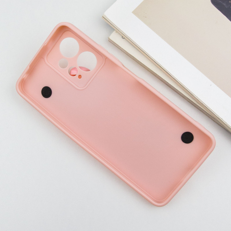 Чохол Chained Heart з підвісним ланцюжком на Xiaomi Redmi Note 12 4G (Pink Sand) в магазині vchehle.ua