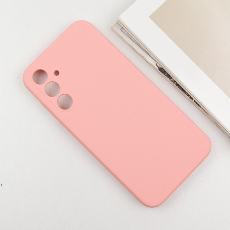 Фото Чохол Silicone Cover Lakshmi Full Camera (AA) на Samsung Galaxy A35 (Рожевий / Pink) в маназині vchehle.ua